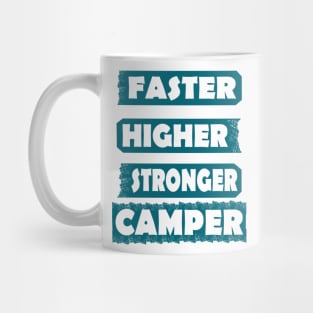 Campen Zelt Lagerfeuer Abenteuer Sport Mug